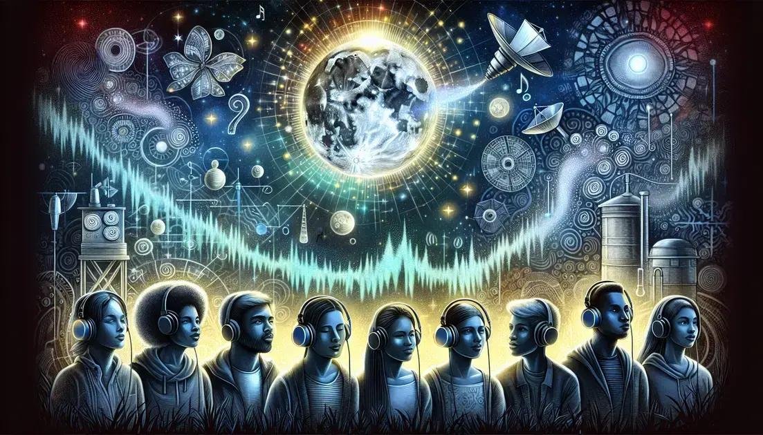 Por Que Algumas Pessoas Dizem que Ouviram Sons Vindos da Lua?